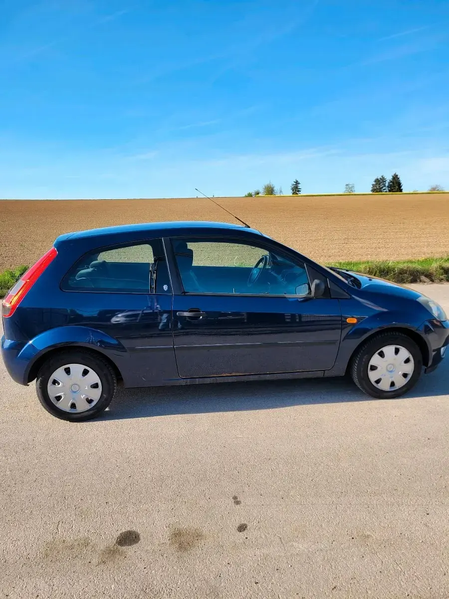 Second-hand Ford Fiesta 80 CP (58 kW) 2005 Albastru Hatchback
