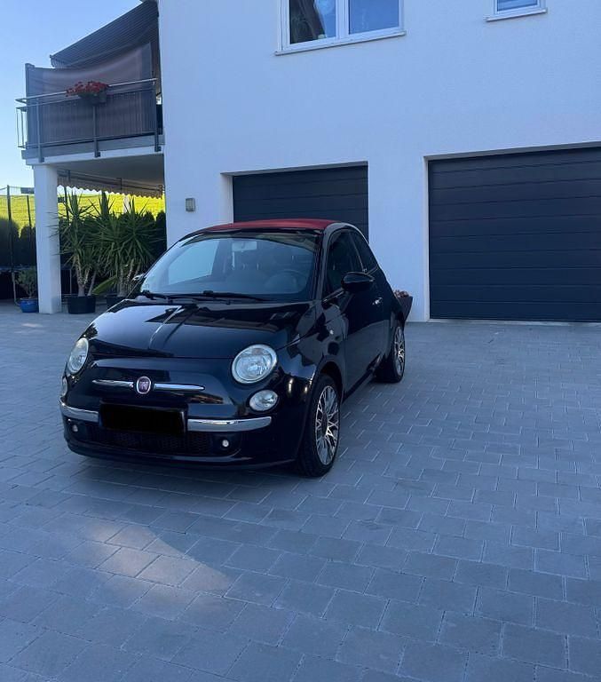 Schwarz Gebraucht 2010 Fiat 500C Pop Cabrio | 4.000 € (Fairer Preis) - Bild 1/4