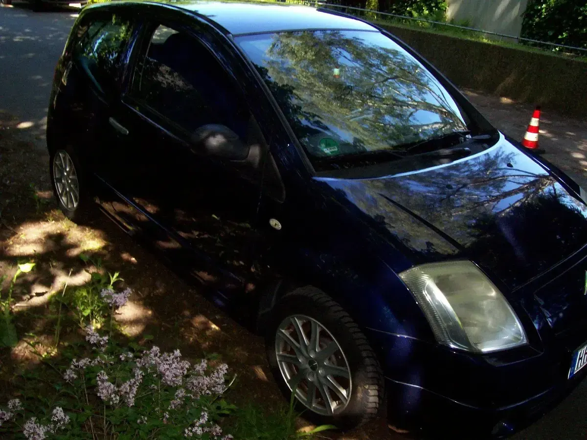 Gebraucht Citroën C2 60 PS (44 kW) 2007 Blau Kleinwagen