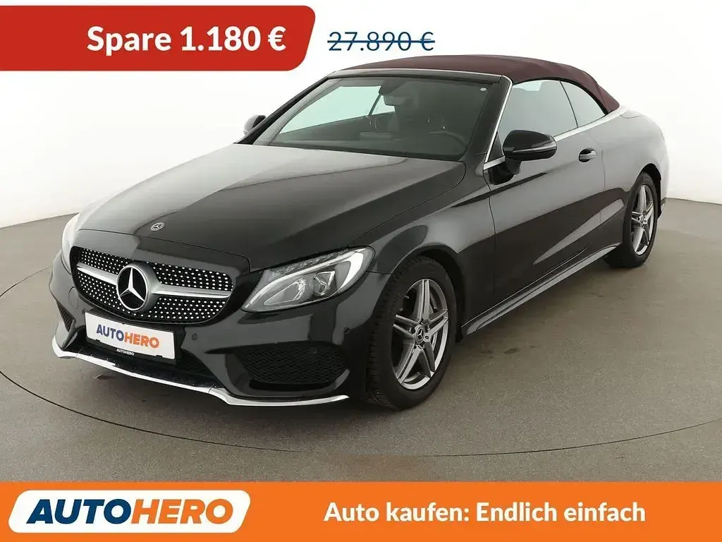 Gebraucht Mercedes C180 AMG line 156 PS (114 kW) 2018 Cabrio