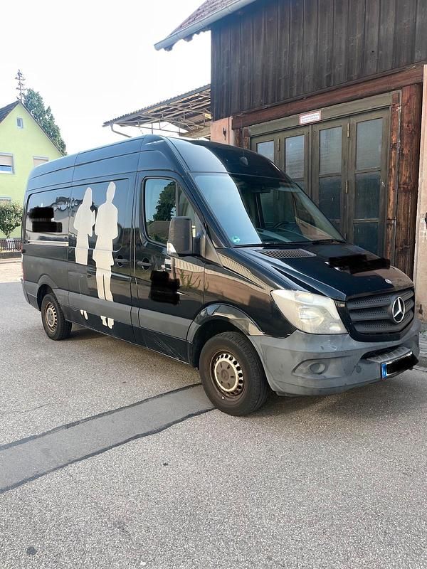 Schwarz Gebraucht 2014 Mercedes Sprinter Van | 9.980 € (Superpreis) - Bild 1/4