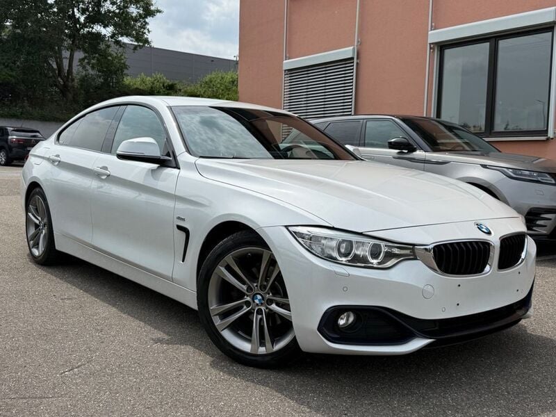 Weiß Gebraucht 2016 BMW 418 Gran Coupé Sport Line Coupé | 19.990 € (Fairer Preis) - Bild 1/4