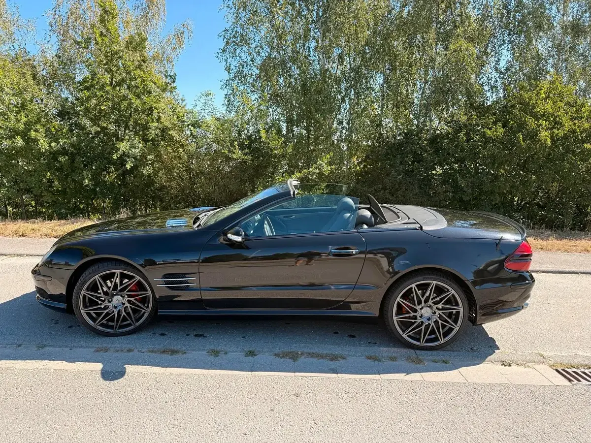 Gebraucht Mercedes SL500 306 PS (225 kW) 2002 Schwarz Cabrio