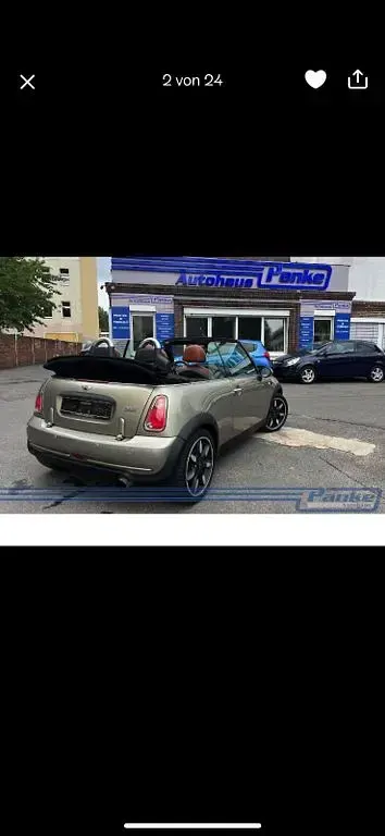 Gebraucht Mini Cooper Cabriolet 90 PS (66 kW) 2007 Braun Cabrio