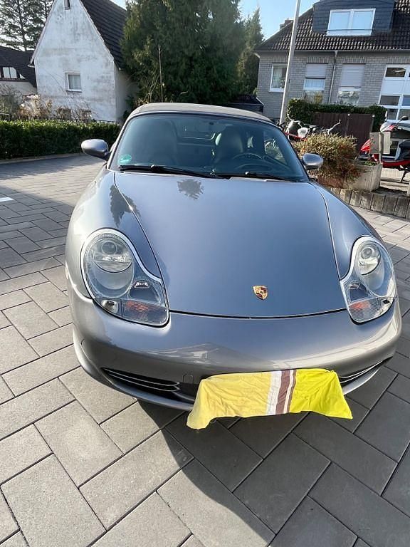 Gebraucht Porsche Boxster 228 PS (167 kW) 2003 Grau Cabrio