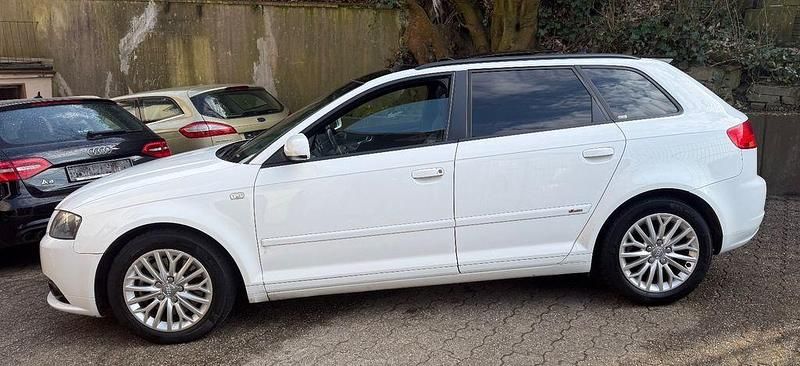 Gebraucht Audi A3 S-Line 170 PS (125 kW) 2008 Weiß Kleinwagen