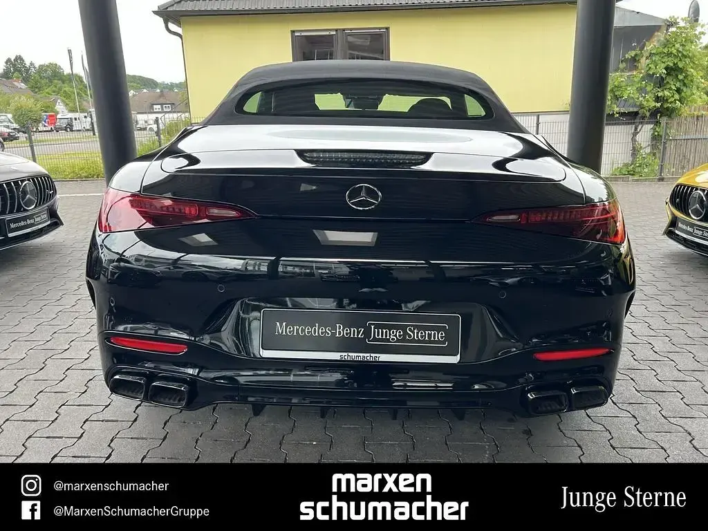 Gebraucht Mercedes SL63 AMG Premium Plus 585 PS (430 kW) 2022 Lack obsidianschwarz Cabrio