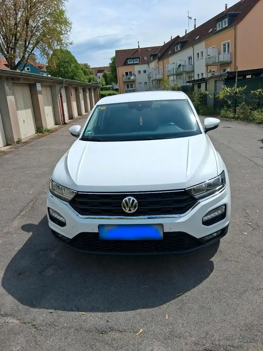 Gebraucht VW T-Roc 116 PS (85 kW) 2019 Weiß SUV