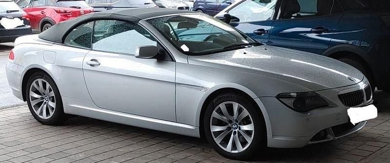 Silber Gebraucht 2004 BMW 645 Cabriolet Sport Line Cabrio | 13.900 € (Teuer) - Bild 1/4