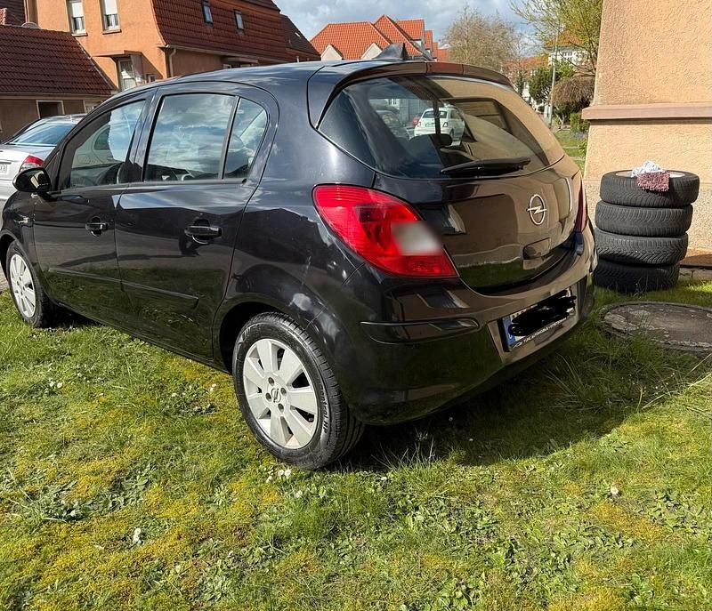 Gebraucht Opel Corsa 80 PS (58 kW) 2007 Schwarz Kleinwagen