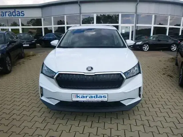 Gebraucht Skoda Enyaq iV Lodge 150 kW (204 PS) 2021 Weiß SUV