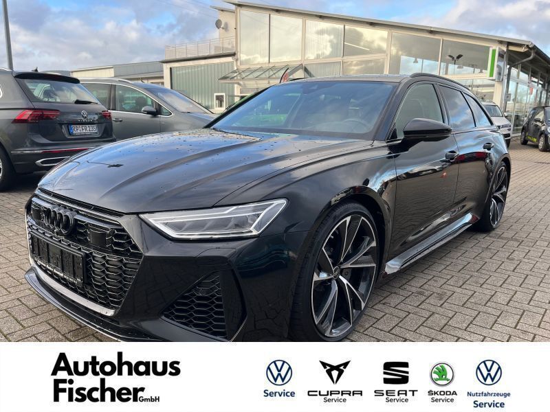 Mythosschwarz metallic (metallic) Gebraucht 2023 Audi RS6 Sport Kombi | 126.900 € - Bild 1/4