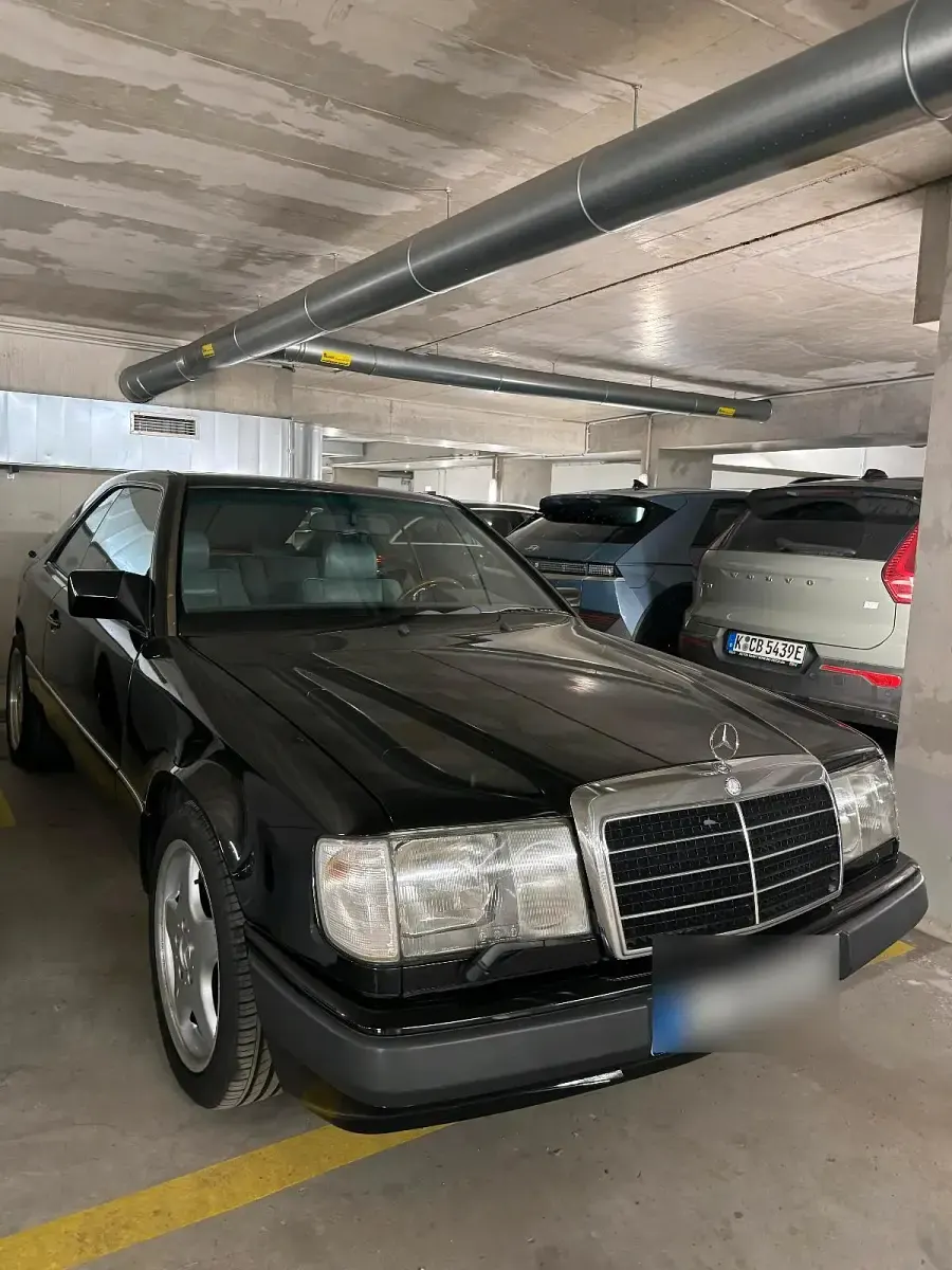 Gebraucht Mercedes E300 1989 Schwarz Coupé