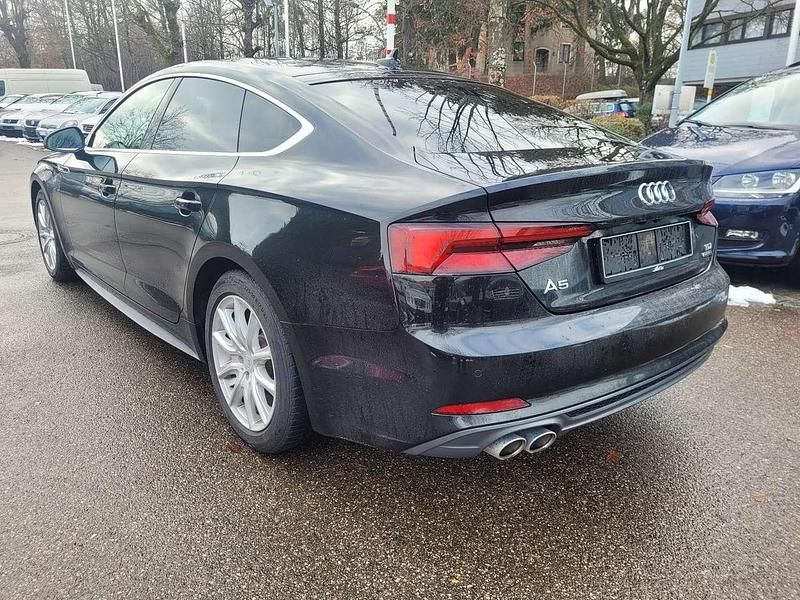 Gebraucht Audi A5 Sportback S-Line 190 PS (139 kW) 2018 Mythosschwarz metallic Kleinwagen