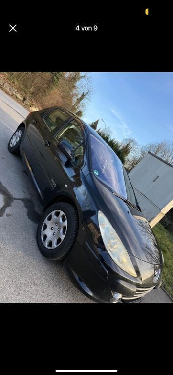 Schwarz Gebraucht 2007 Peugeot 307 Tendance Kleinwagen | 2.000 € (Fairer Preis) - Bild 1/4