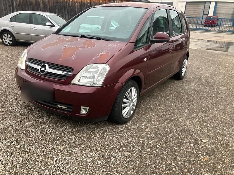 Gebraucht Opel Meriva 101 PS (74 kW) 2004 Rot Van / Kleinbus