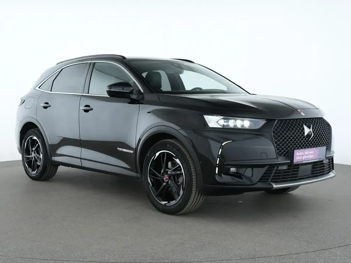 Gebraucht DS Automobiles DS7 Crossback Performance Line Plus 181 PS (133 kW) 2022 Schwarz SUV