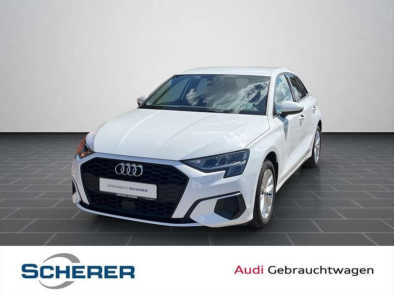 Weiß Gebraucht 2024 Audi A3 Advanced Limousine | 26.800 € (Guter Preis) - Bild 1/4