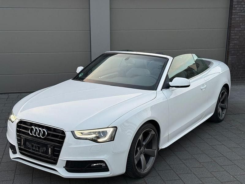 Gebraucht Audi A5 Cabriolet S-Line 177 PS (130 kW) 2016 Weiß Cabrio