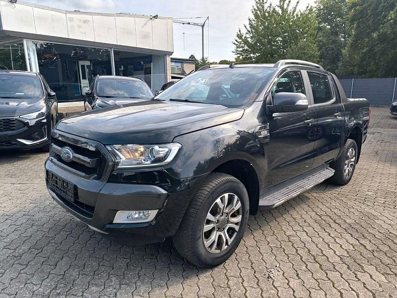 Schwarz Gebraucht 2018 Ford Ranger Wildtrack Abholung | 19.980 € (Superpreis) - Bild 1/4