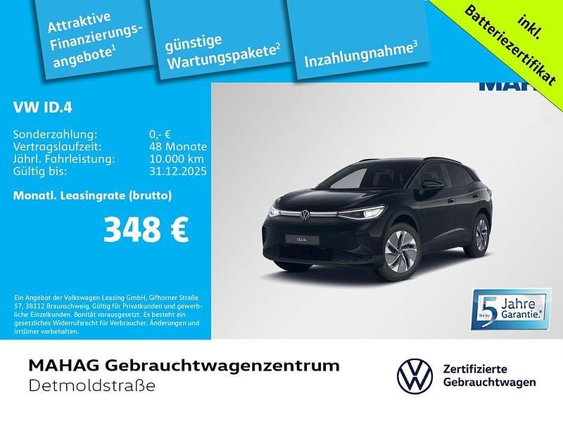 Grenadillschwarz metallic Gebraucht 2025 VW ID.4 Pure SUV | 34.980 € (Fairer Preis) - Bild 1/1