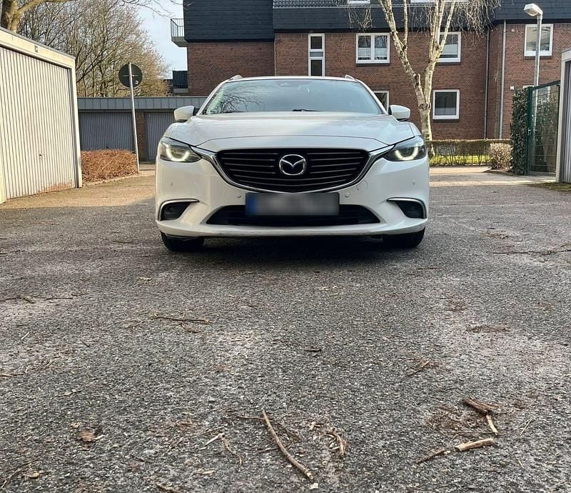 Gebraucht Mazda 6 Nakama 150 PS (110 kW) 2017 Weiß Kombi