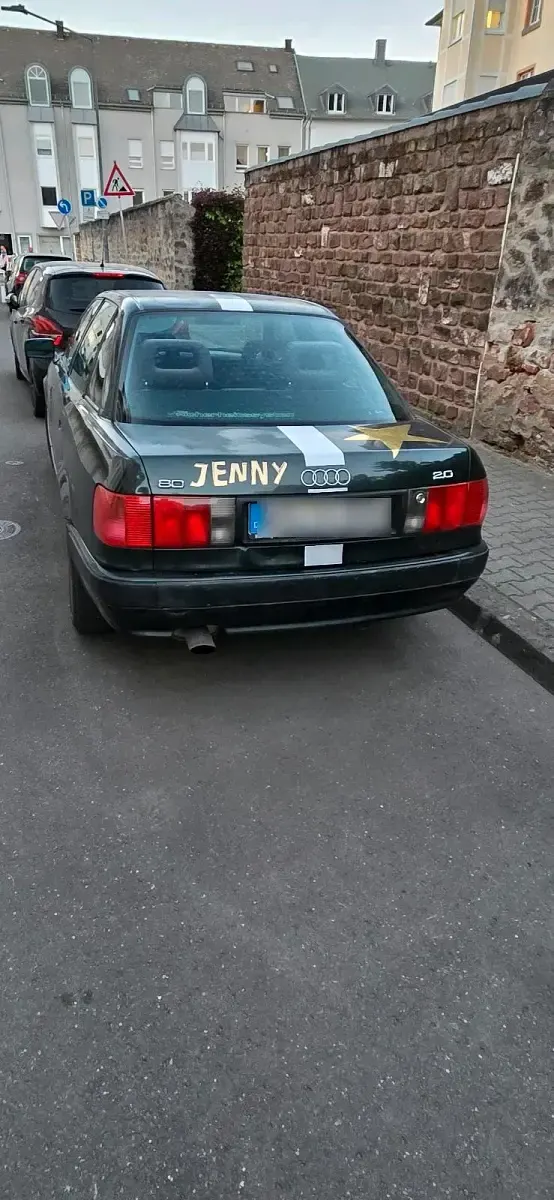 Gebraucht Audi 80 90 PS (66 kW) 1993 Grün Coupé