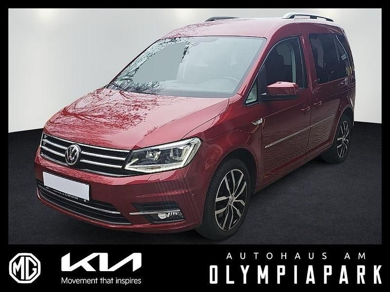 Fortanarot metallic Gebraucht 2017 VW Caddy Highline Van / Kleinbus | 15.975 € (Superpreis) - Bild 1/4