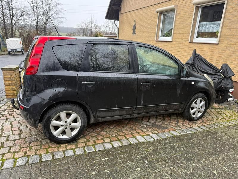 Gebraucht Nissan Note 103 PS (75 kW) 2008 Schwarz Kleinwagen