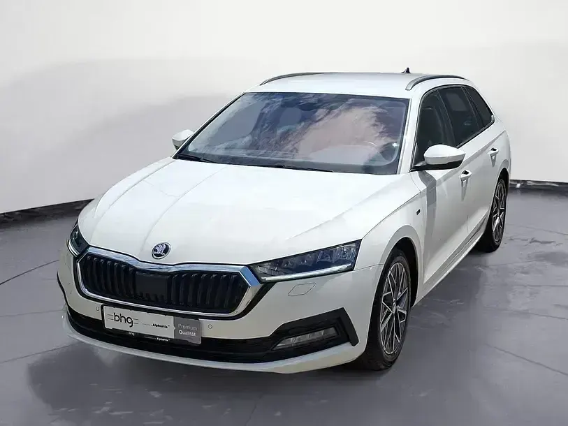Gebraucht Skoda Octavia Clever 150 PS (110 kW) 2022 Weiß Kombi