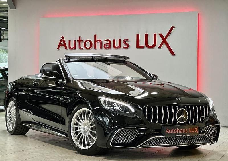 Obsidianschwarz metalliclack Gebraucht 2017 Mercedes S65 AMG AMG Cabrio | 247.990 € - Bild 1/4
