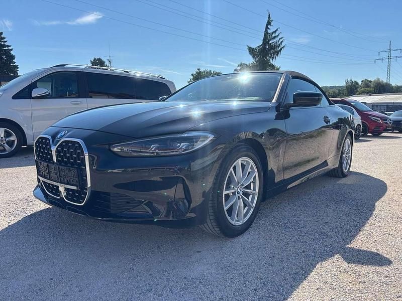 Saphirschwarz Gebraucht 2022 BMW 420 Cabrio | 36.790 € (Guter Preis) - Bild 1/4