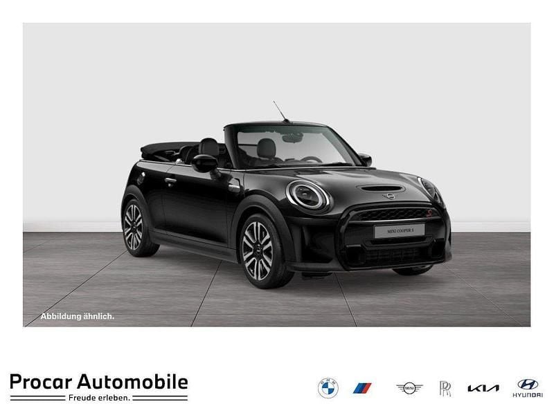 Schwarz Gebraucht 2022 Mini Cooper S Cabriolet Cabrio | 26.995 € (Guter Preis) - Bild 1/4