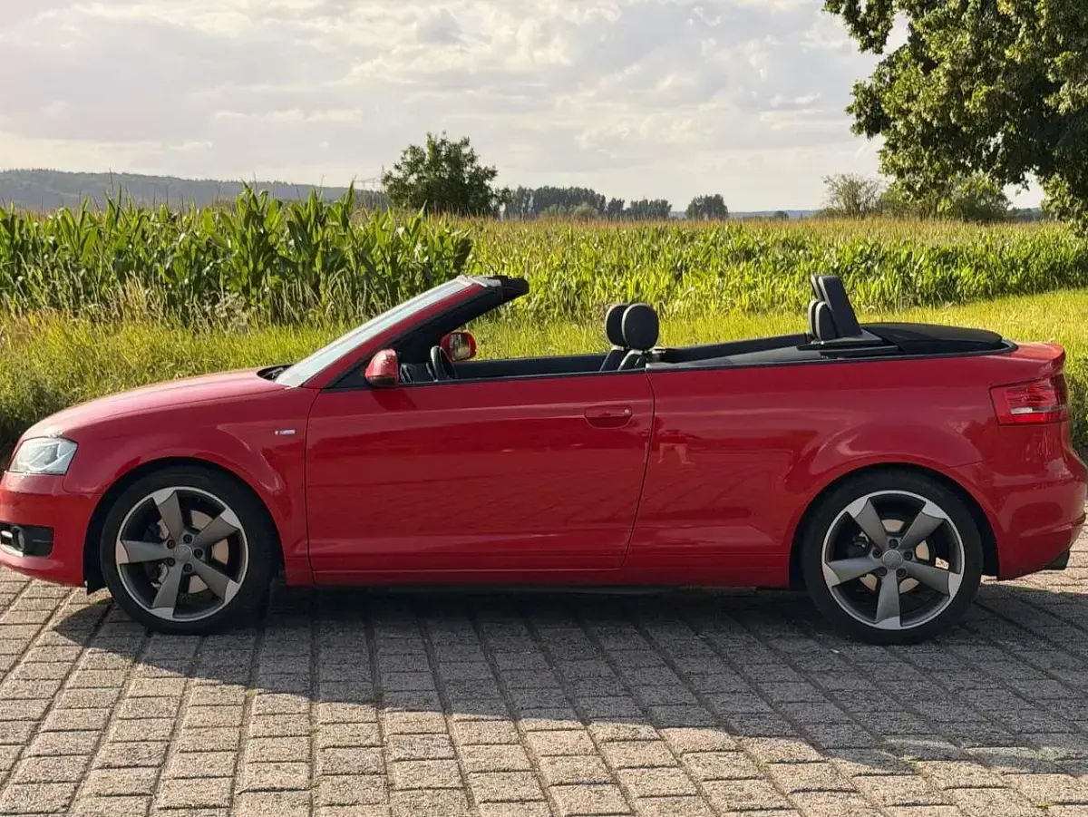 Gebraucht Audi A3 Cabriolet S-Line 200 PS (147 kW) 2013 Rot Cabrio
