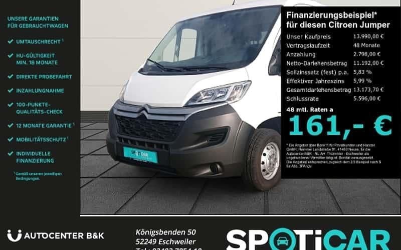 Andere Gebraucht 2018 Citroën Jumper Van / Kleinbus | 13.990 € (Superpreis) - Bild 1/4