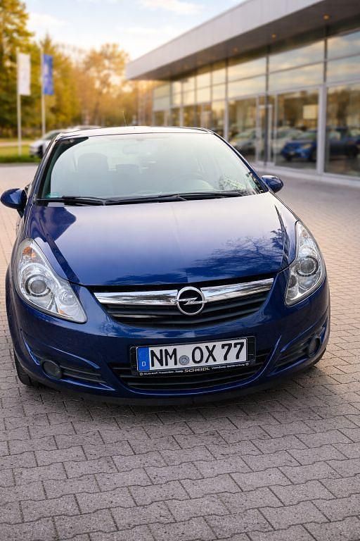 Gebraucht Opel Corsa 80 PS (58 kW) 2008 Blau Kleinwagen