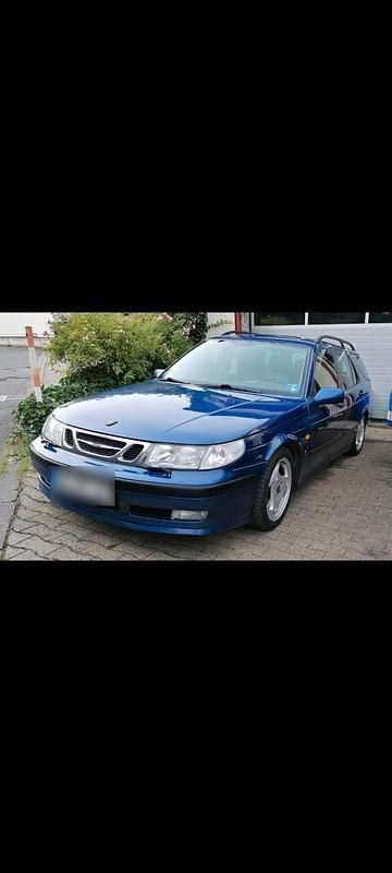 Blau Gebraucht 2000 Saab 9-5 Aero Kombi | 2.000 € - Bild 1/4
