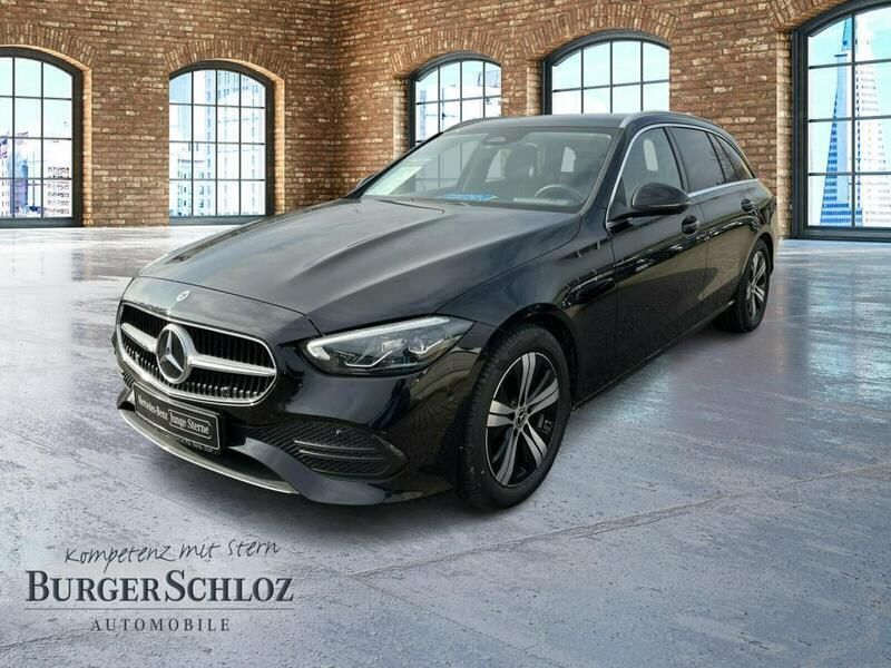 Schwarz Gebraucht 2023 Mercedes C180 Avantgarde Kombi | 31.700 € (Guter Preis) - Bild 1/4