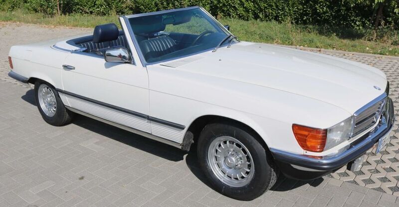 Weiß Gebraucht 1980 Mercedes SL280 Cabrio | 27.000 € - Bild 1/4