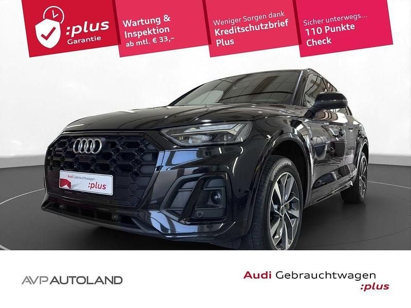 Mythosschwarz metallic Gebraucht 2022 Audi Q5 S-Line SUV | 39.430 € (Guter Preis) - Bild 1/4