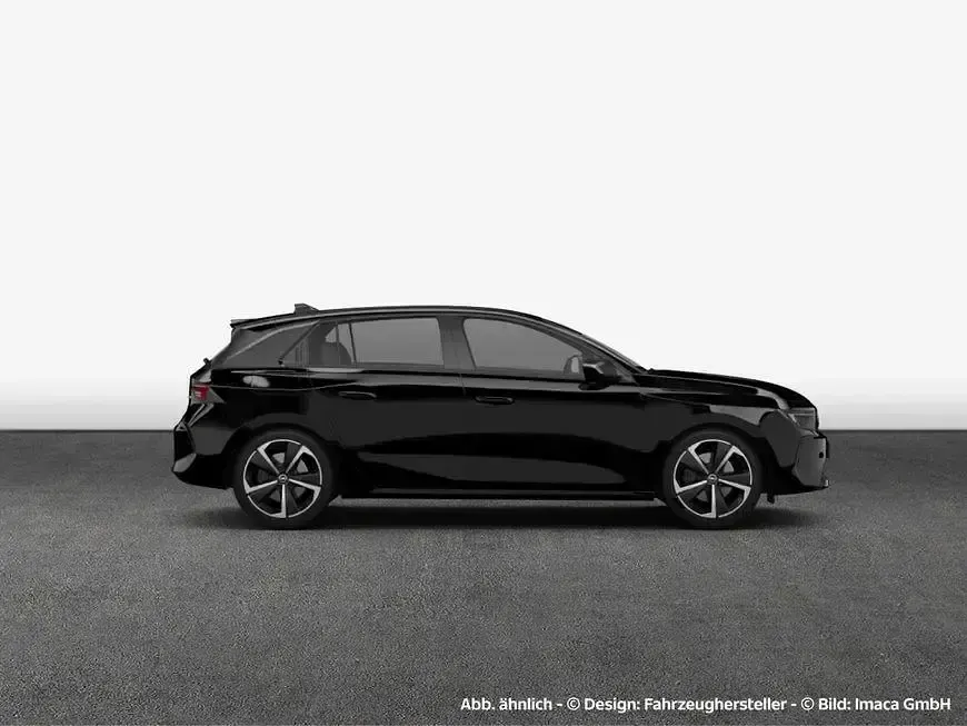 Gebraucht Opel Astra Elegance 131 PS (96 kW) 2024 Schwarz Kleinwagen