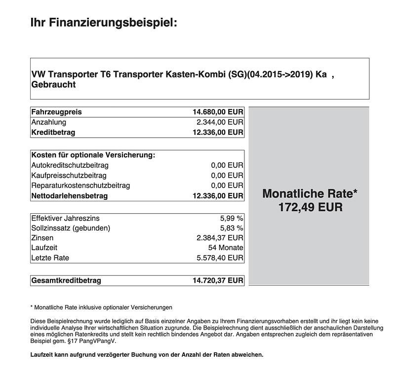 Gebraucht VW Transporter 102 PS (75 kW) 2015 Weiß Van