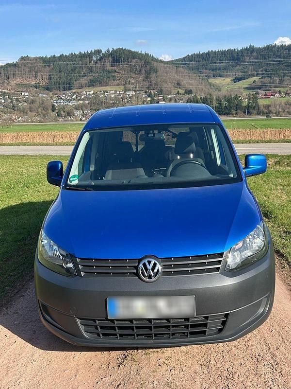 Gebraucht VW Caddy Trendline 86 PS (63 kW) 2015 Blau Van / Kleinbus