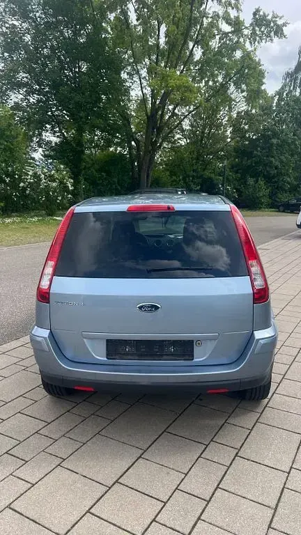 Gebraucht Ford Fusion 80 PS (58 kW) 2007 Blau Kleinwagen