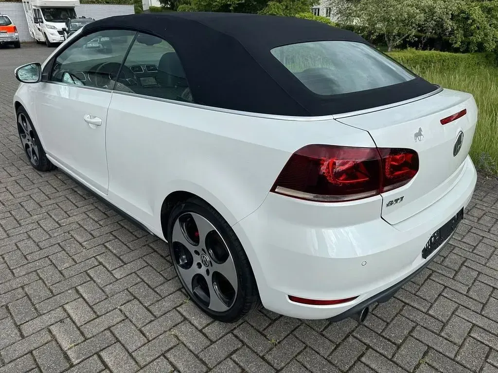Gebraucht VW Golf Cabriolet GTI 211 PS (155 kW) 2013 Weiß Cabrio