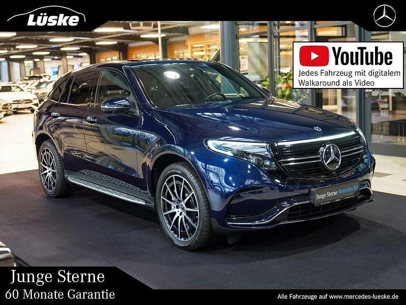 Gebraucht Mercedes EQC400 AMG line 300 kW (408 PS) 2021 Cavansitblau SUV