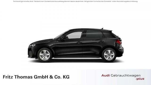 Mythosschwarz metallic Gebraucht 2024 Audi A1 Sportback Basis Kleinwagen | 20.990 € (Superpreis) - Bild 1/3