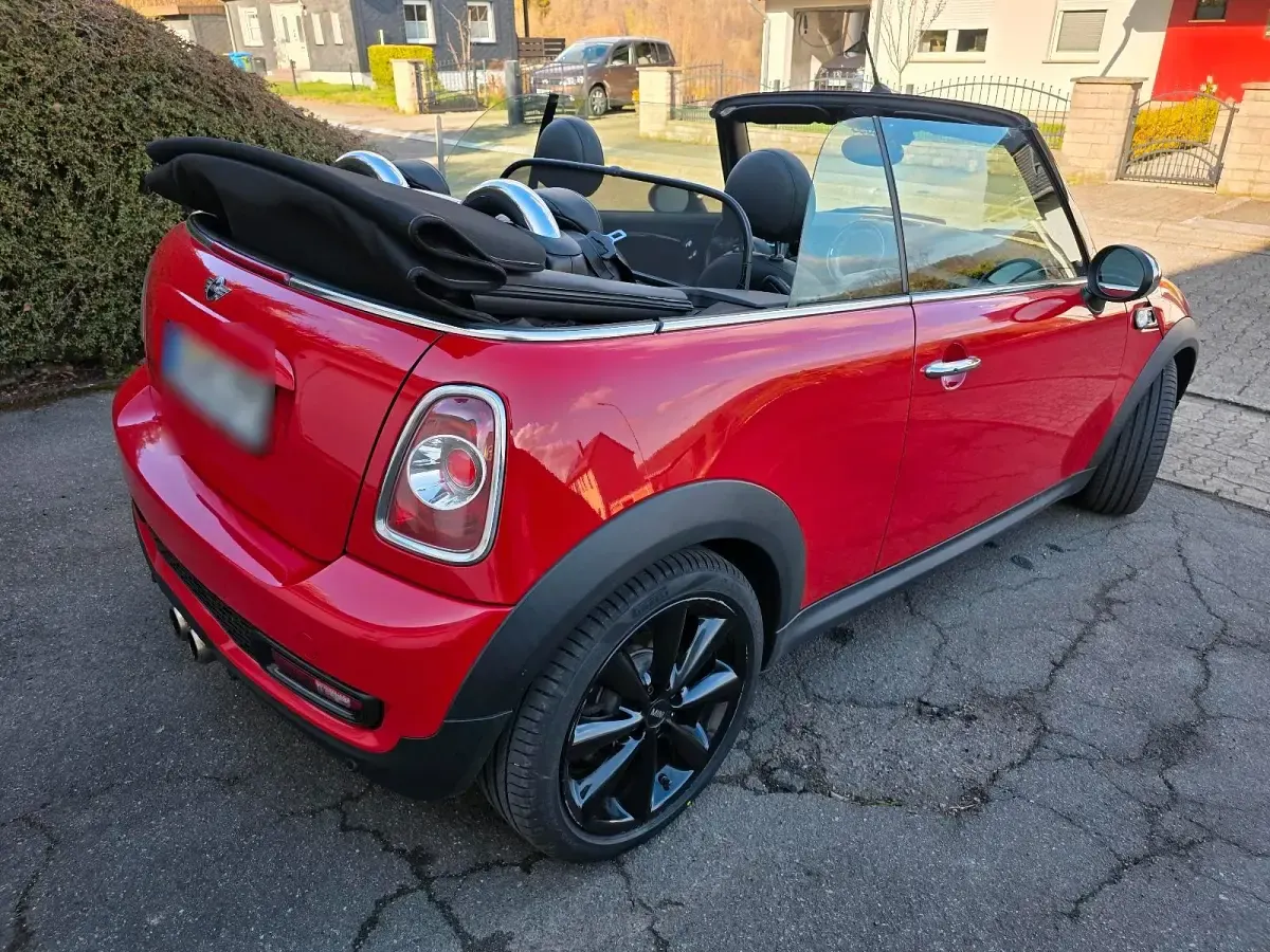 Gebraucht Mini Cooper S Cabriolet 184 PS (135 kW) 2015 Rot Cabrio