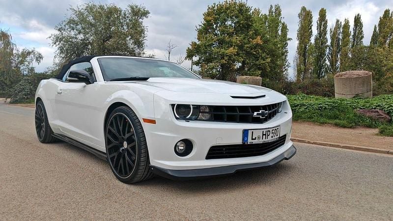 Weiß Gebraucht 2013 Chevrolet Camaro LS Cabrio | 31.999 € - Bild 1/4