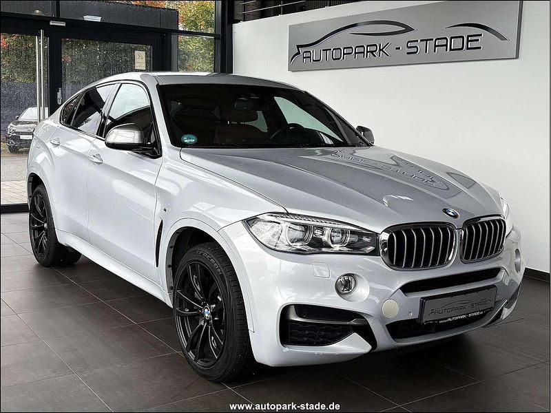 Gebraucht BMW X6 M50 381 PS (280 kW) 2017 Perlsilber SUV